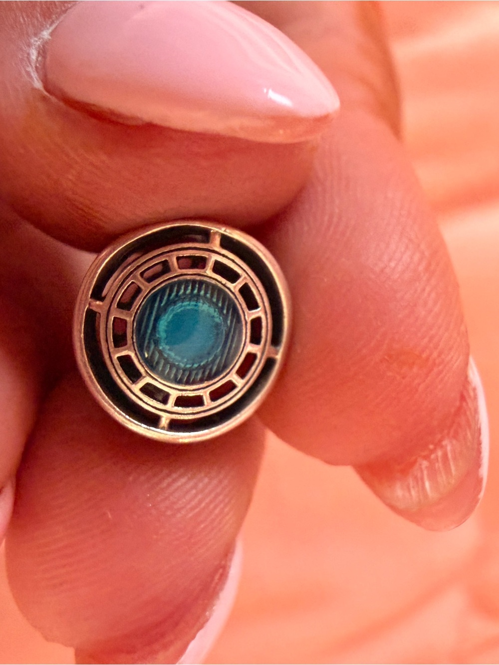 Pandora Iron Man Charm- I love you 3k RETIRED